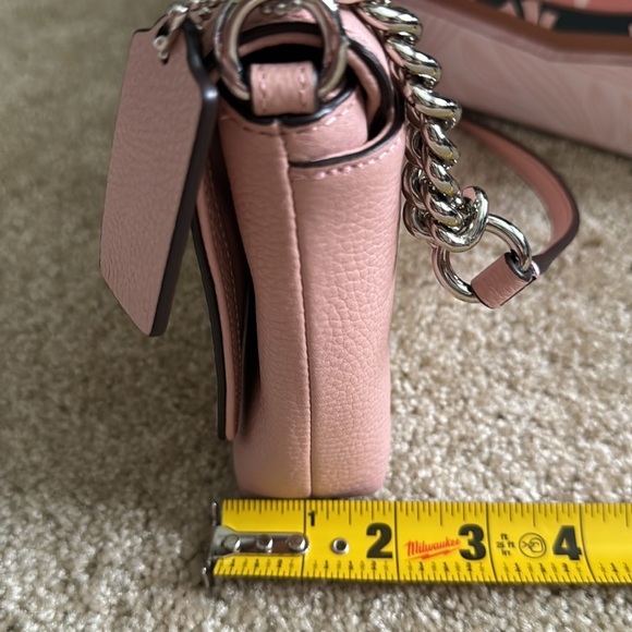 Coach 53083 blush pink pebble leather crosstown crossbody - Picture 12 of 13